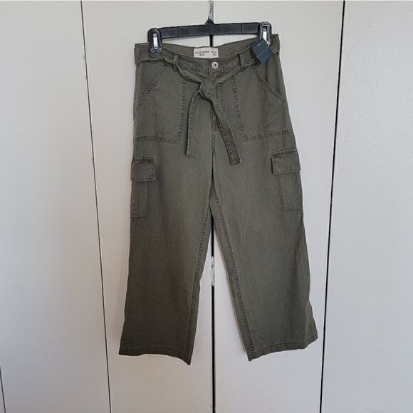 NWT Abercrombie kids Paperbag Pants - Picture 1 of 5